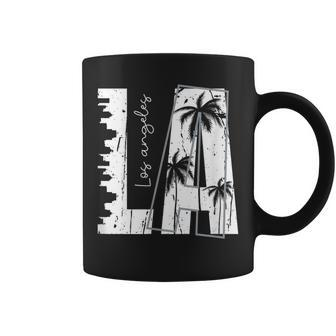 Los Angeles Women Graphic Men California Print California Gifts And Merchandise Funny Gifts Coffee Mug | Mazezy