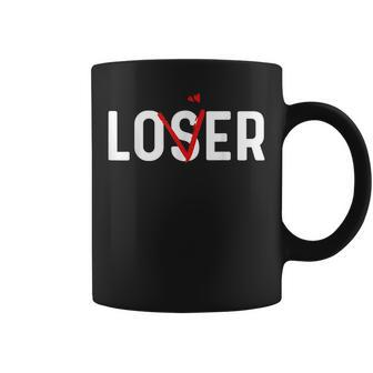 Loser Lover Lost Lover Lover Friend Loser Loser Coffee Mug | Mazezy