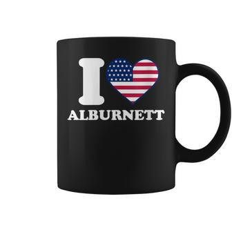 I Love Alburnett I Heart Alburnett Coffee Mug | Mazezy