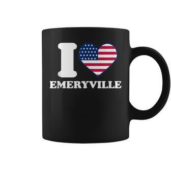 I Love Emeryville I Heart Emeryville Coffee Mug | Mazezy