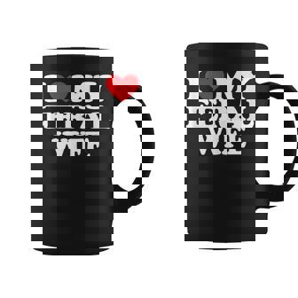 I Love My Feral Wife I Heart My Feral Wife Coffee Mug - Monsterry