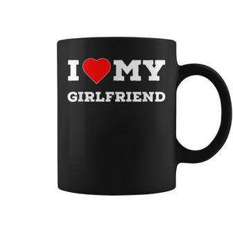 I Love My Girlfriend - I Heart My Girlfriend - Couple Coffee Mug | Mazezy