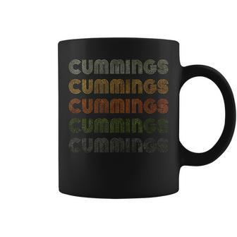 Love Heart Cummings GrungeVintage Style Black Cummings Coffee Mug | Mazezy UK