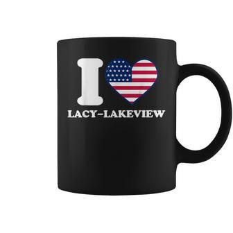 I Love Lacy-Lakeview I Heart Lacy-Lakeview Coffee Mug | Mazezy
