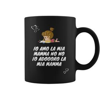 I Love My Mom No I Love My Mom For Raga Coffee Mug | Mazezy CA