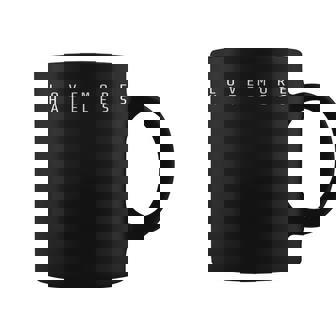 Love More Hate Less Gay Pride Gift For Women Coffee Mug - Thegiftio