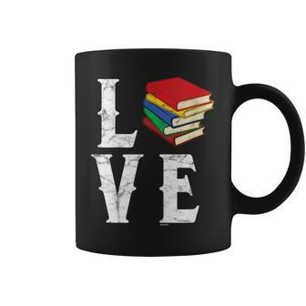 Love Reading Book Novel Lover Books Library Bookworm Reader Coffee Mug | Mazezy