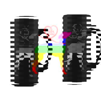 Love Wins Italian Greyhound Lgbt Pride Coffee Mug | Mazezy