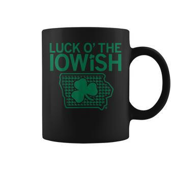 Luck O’ The Iowish Irish St Patrick's Day Coffee Mug - Thegiftio UK