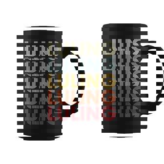 Luling Louisiana Luling La Retro Vintage Text Coffee Mug | Mazezy