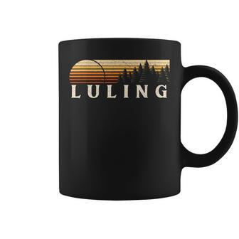 Luling Tx Vintage Evergreen Sunset Eighties Retro Coffee Mug | Mazezy DE