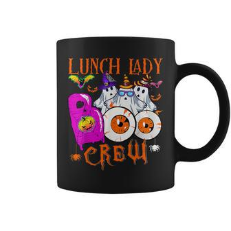 Lunch Lady Boo Crew Cool Ghost Halloween Costume Coffee Mug | Mazezy