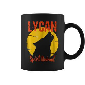Lycan Spirit Animal Werewolf Wolf Lovers Horror Wolf Coffee Mug | Mazezy