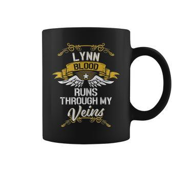 Lynn Blood Runs Through My Veins Coffee Mug - Seseable