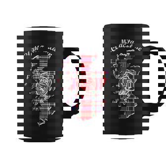 Macfarlane Surname Last Name Scottish Clan Tartan Crest Funny Last Name Designs Funny Gifts Coffee Mug | Mazezy