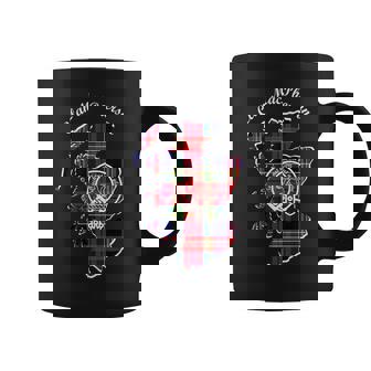 Macpherson Surname Last Name Scottish Clan Tartan Crest Funny Last Name Designs Funny Gifts Coffee Mug | Mazezy