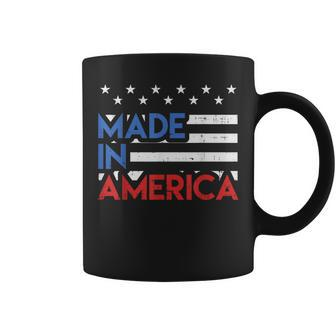 Made In America Pride Cute Born In Usa 4Th Of July Patriot Coffee Mug | Mazezy