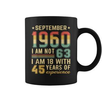 Made In September 1960 63Rd Birthday 63Rd Birthday Coffee Mug - Monsterry