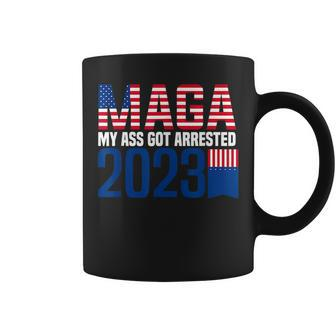Maga My Ass Got Arrested 2023 Anti Trump Coffee Mug - Seseable