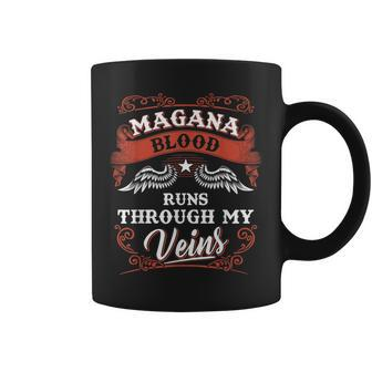 Magana Blood Runs Through My Veins Youth Kid 1Kl2 Coffee Mug - Seseable
