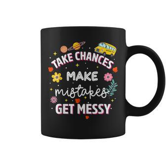 Magic Schoolbus Take Chances Make Mistakes Get Messy Coffee Mug | Mazezy