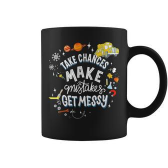 Magic Schoolbus Take Chances Make Mistakes Get Messy Coffee Mug - Seseable