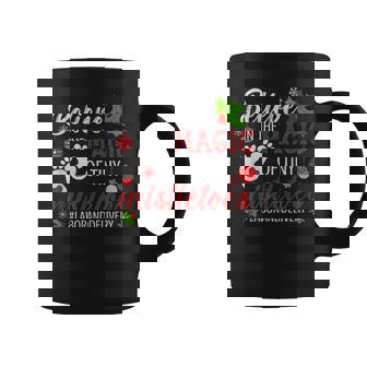 Magic Of Tiny Mistletoes Labor And Delivery Christmas Coffee Mug - Thegiftio
