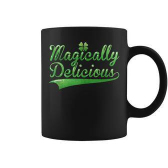 Magically Delicious Funny Irish St Patricks Day Women Coffee Mug - Seseable