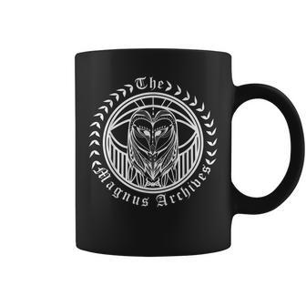 The Magnus Archives Spooky Owl Coffee Mug | Mazezy