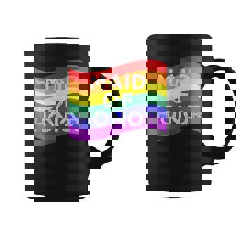 Maid Of Honor Gay Pride Rainbow Flag Wedding Party Coffee Mug | Mazezy