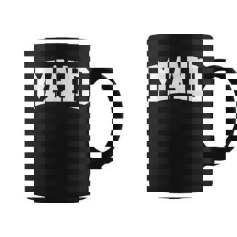 Maid Vintage Retro Job Varsity Arch Funny Coffee Mug | Mazezy