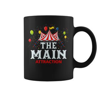 The-Main Attraction Circus Carnival Children Birthday Party Coffee Mug | Mazezy