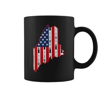 Maine Usa Fourth July 4Th Fathers Dad Bbq Beer Summer Gift Beer Funny Gifts Coffee Mug | Mazezy