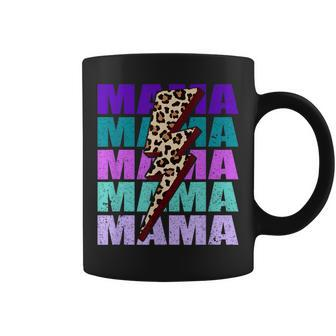 Mama Leopard Lightning Bolt For Mothers Day Mothers Day Funny Gifts Coffee Mug | Mazezy