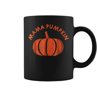 Mama Pumpkin Family For Autumn Fall Halloween For Mama Coffee Mug | Mazezy