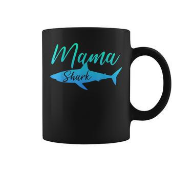 Mama Shark T Funny Mom Mommy Gift Gag Humor Lover Joke Coffee Mug | Mazezy DE