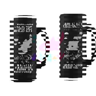 Mamaw Grandma Gift Worlds Best Mamaw Shark Coffee Mug | Seseable UK