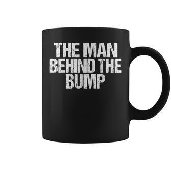 Man Behind The Bump Pregnancy Announcement Christmas Coffee Mug - Monsterry UK
