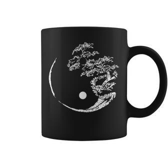 Mandala Yin Yang Bonsai Tree Hippie For Women Coffee Mug | Mazezy