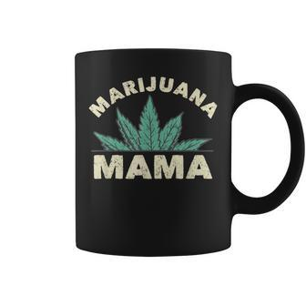 Marijuana Mama Stoner Mom Weed Lover Cannabis Coffee Mug | Mazezy
