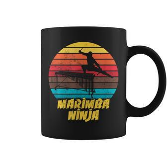 Marimba Ninja Marching Band Marimba Player Coffee Mug | Mazezy