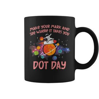 Make Mark Astronaut Space International Dot Day Boys Coffee Mug - Monsterry AU