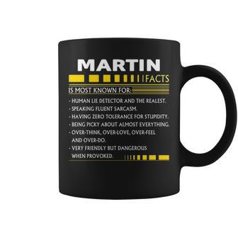 Martin Name Gift Martin Facts Coffee Mug - Seseable