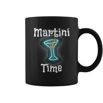 Martini Time Cocktail Drink Bar Lounge Fun Coffee Mug | Mazezy