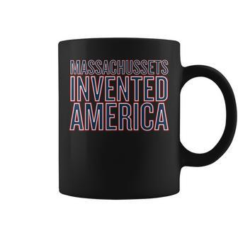 Massachusetts Invented America Coffee Mug | Mazezy