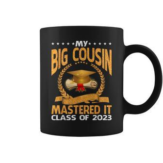 Masters Graduation My Big Cousin Mastered It Class Of 2023 Coffee Mug | Mazezy
