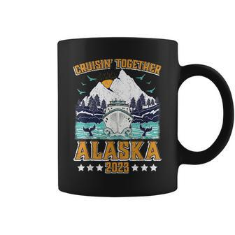 Matching Family Friends Group Alaska Cruise Together 2023 Coffee Mug - Monsterry CA