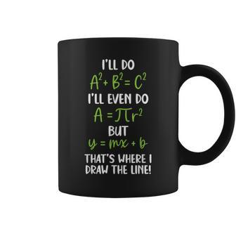 Math Saying Funny Math Joke Mathematician Coffee Mug | Mazezy DE