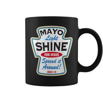 Mayo Light Shine Christian Coffee Mug - Seseable