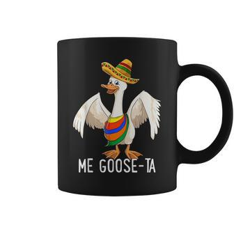 Me Goose Ta Funny Mexican Spanish Me Gusta Farmer Goose Pun Coffee Mug | Mazezy